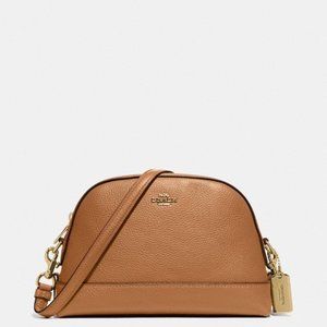 Coach Dome Crossbody, Tan